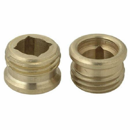 PINPOINT SCB0751X .5 x 20 in. Thread, Brass Stainless Steel Seat, 10PK PI2671862